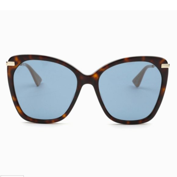 NWT Auc Gucci Blue Butterfly Sunglasses - Picture 5 of 13